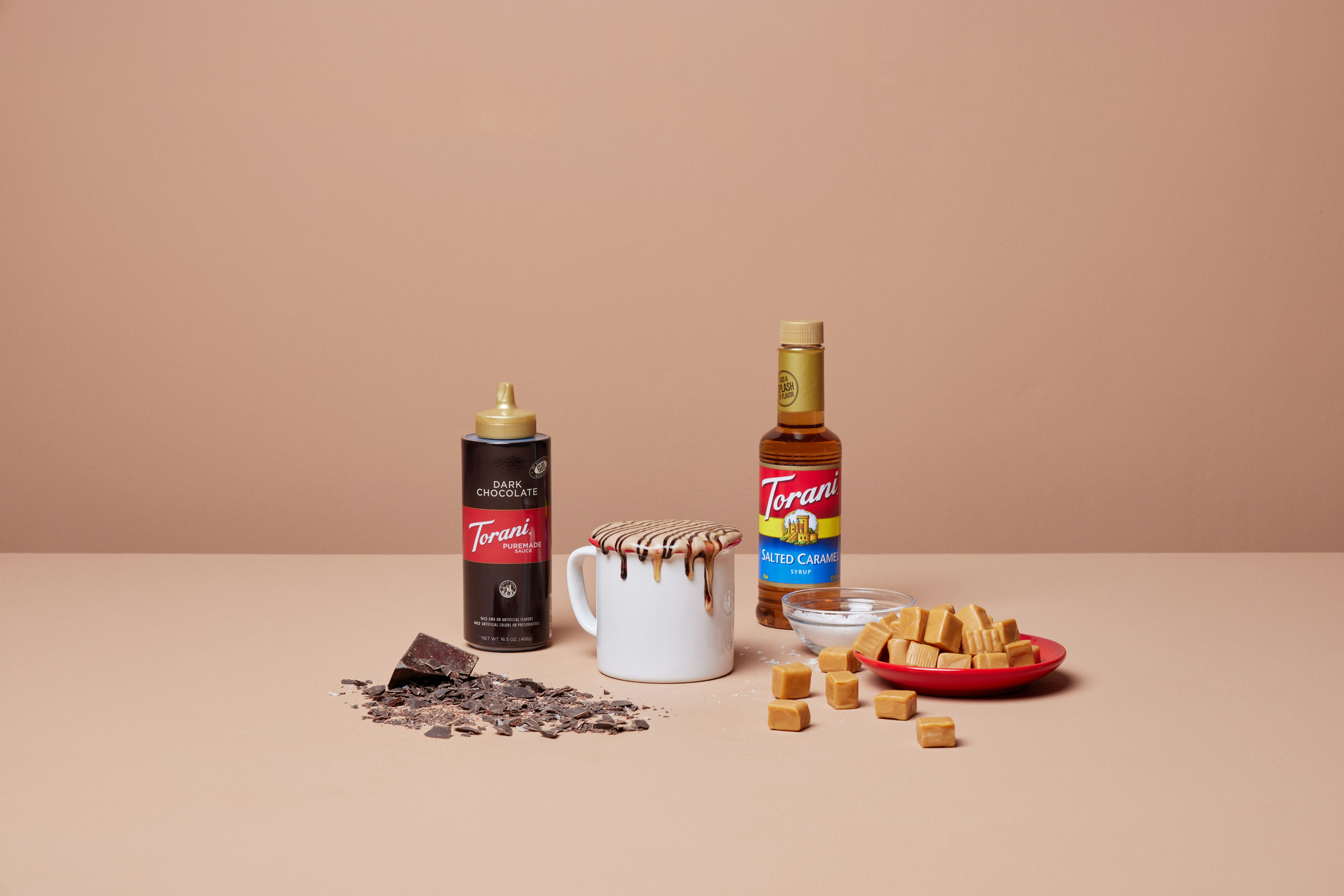 Salted Chocolate Caramel Latte
